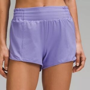 Lululemon Hotty HotHigh Rise Short 2.5” Inseam Dark Lavendar